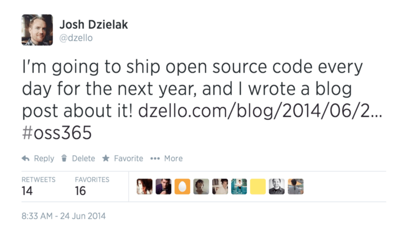 Open Source Tweet
